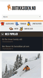 Mobile Screenshot of butikksiden.no